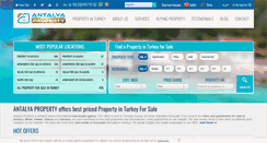 Desktop Screenshot of antalyaproperty.com